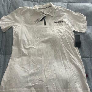 Have Bernard Men's White Polo Shirt Sz M new tag